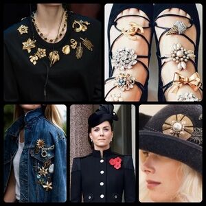 Vintage Brooch STYLE IDEAS!